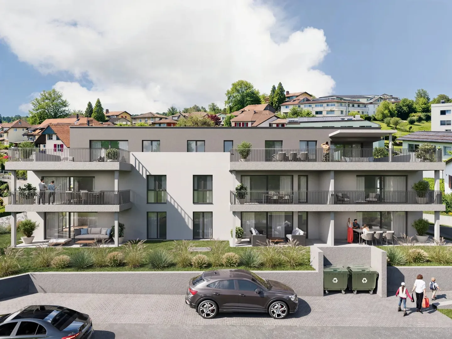 Appartamento nuovo di 4,5 locali al piano terra con patio - Foto 6 di 13