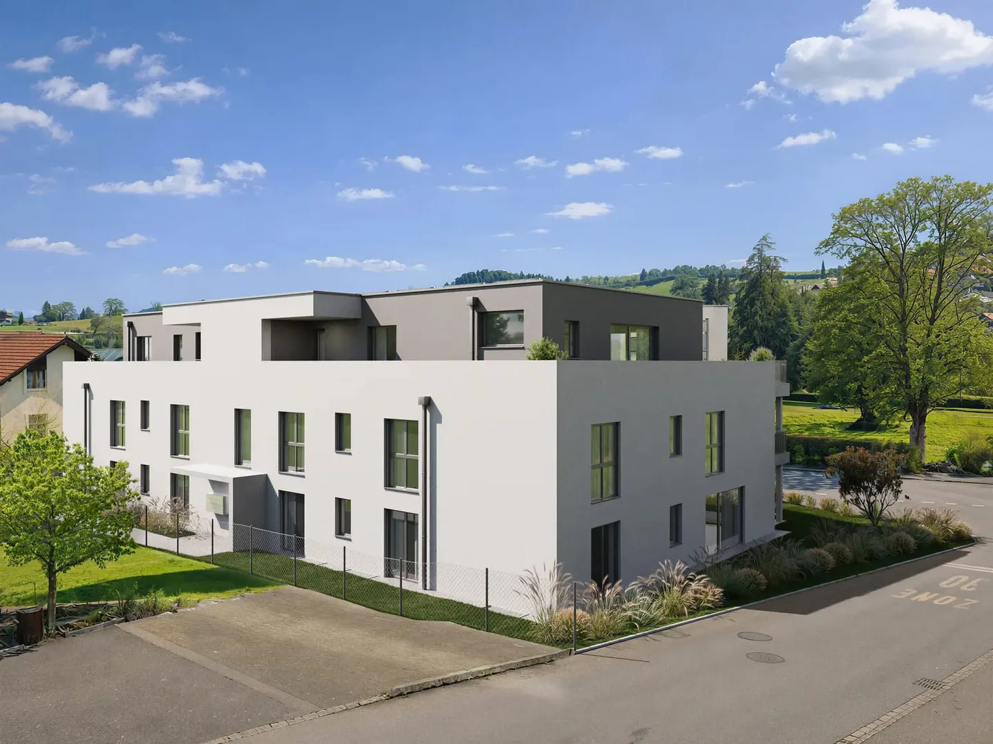 Appartamento nuovo di 4,5 locali al piano terra con patio - Foto 7 di 13