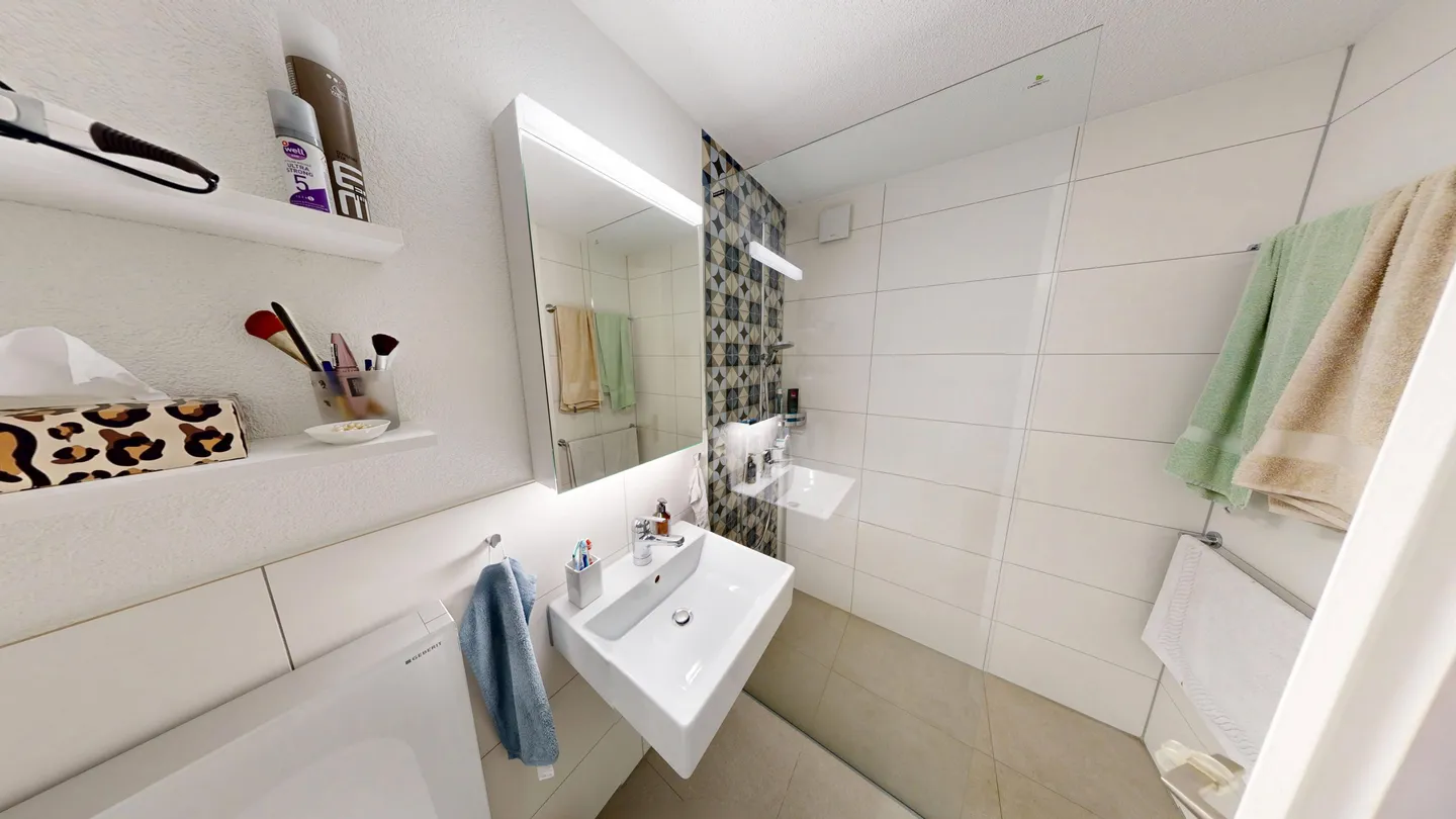 2.5-Zimmer-Wohnung mit Seesicht in Gunten - Foto 11 di 13