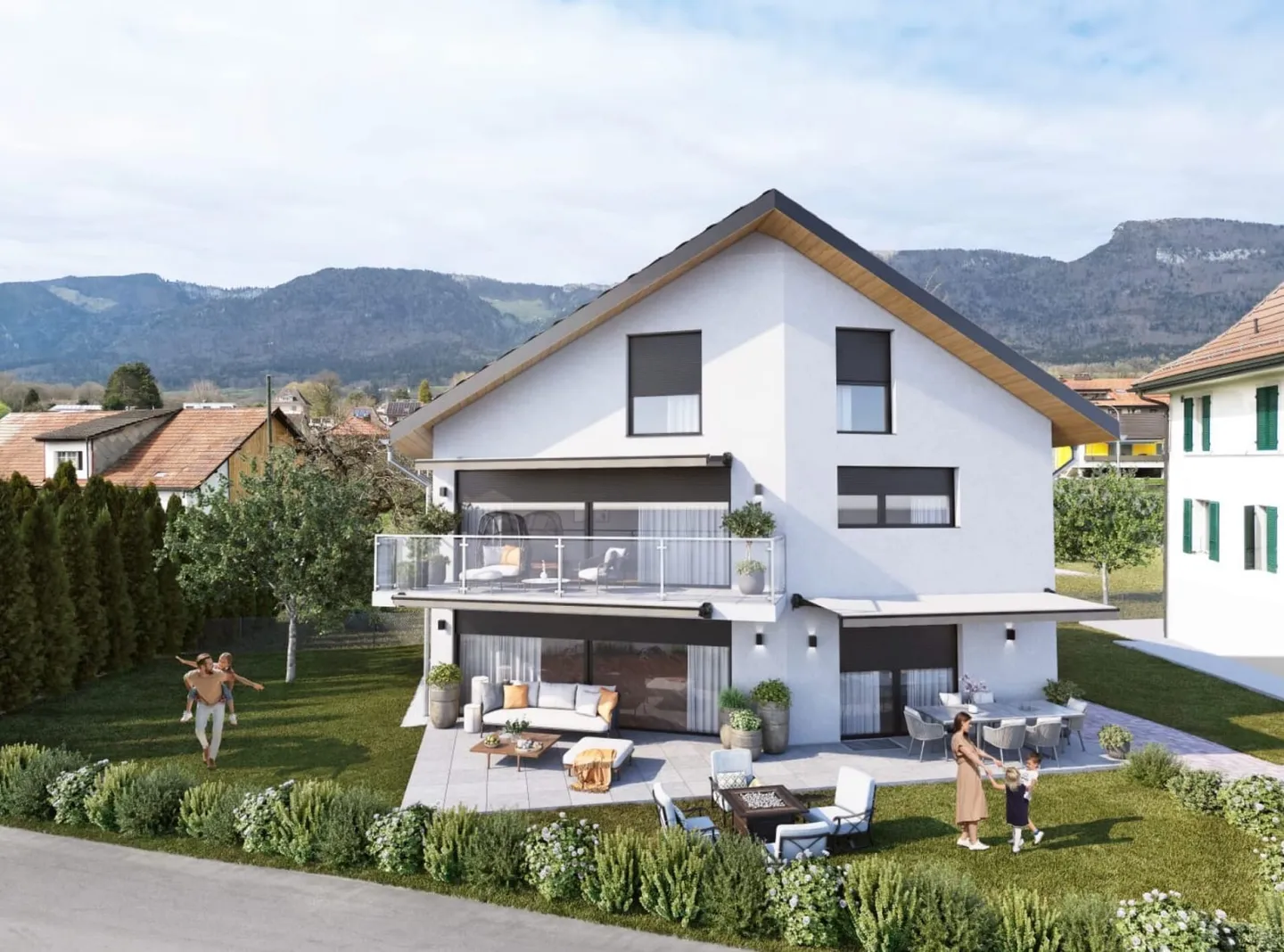 Terrain attractif avec projet approuvé - Photo 2 sur 4