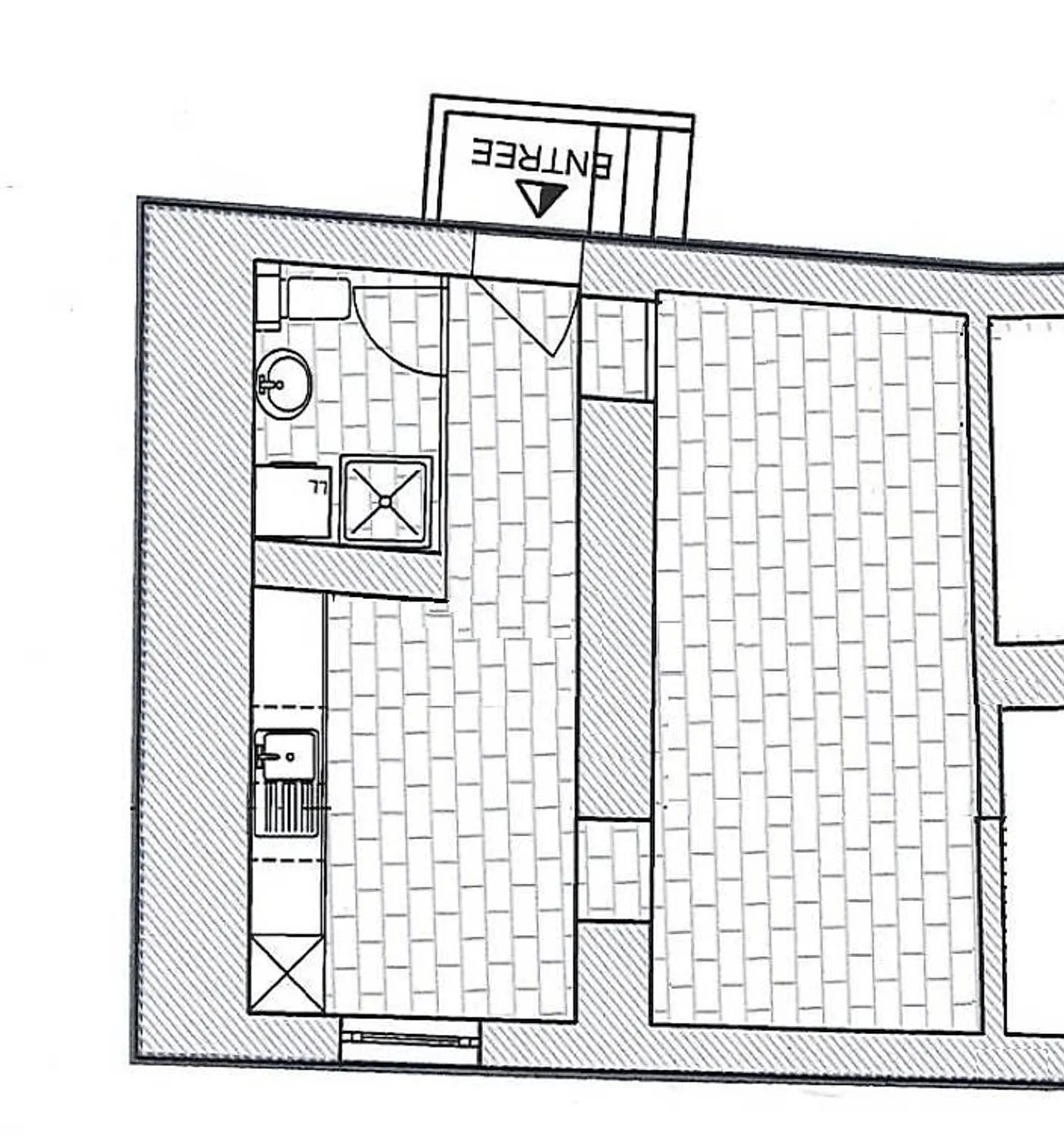 Charmant appartement 2,5 pièces - Photo 4 sur 4