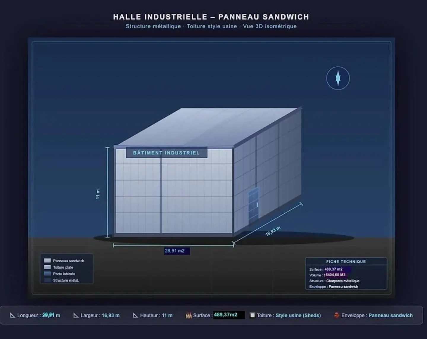 Halle industrielle à Martigny - Photo 1 sur 1