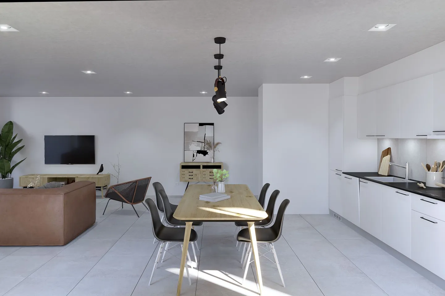 2.5-room apartment located in a quiet area - Photo 2 of 4