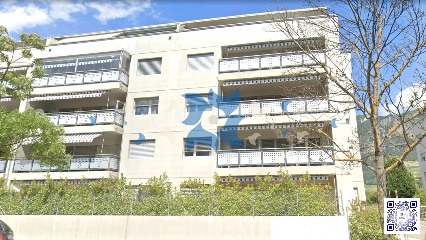 Superb family apartment of 5.5 rooms in Sion Champsec - Southwest facing terrace - Photo 1 of 4