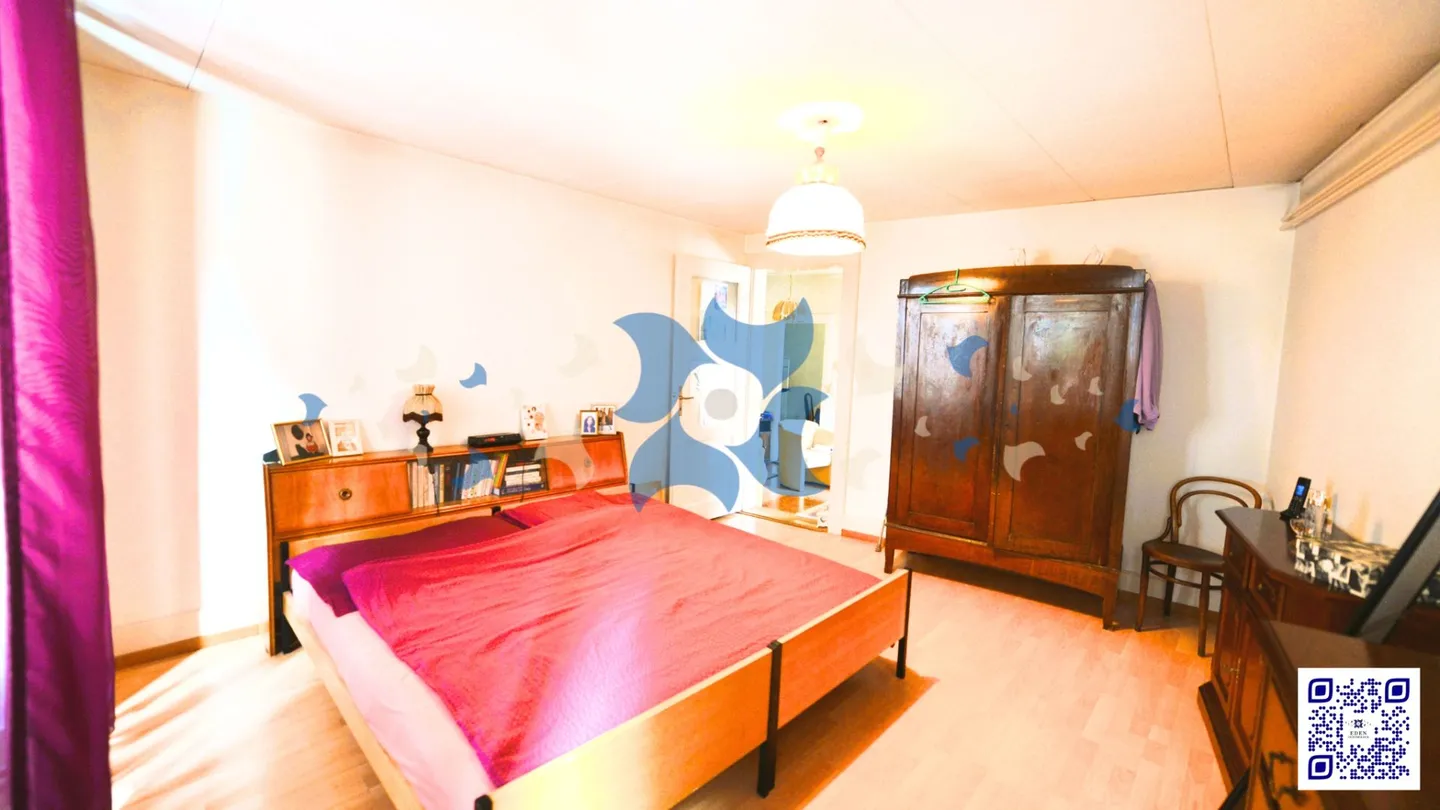 3.5 room apartment in good condition - Bright & functional - View of the Abbey - Saint-Maurice center - Photo 1 of 1