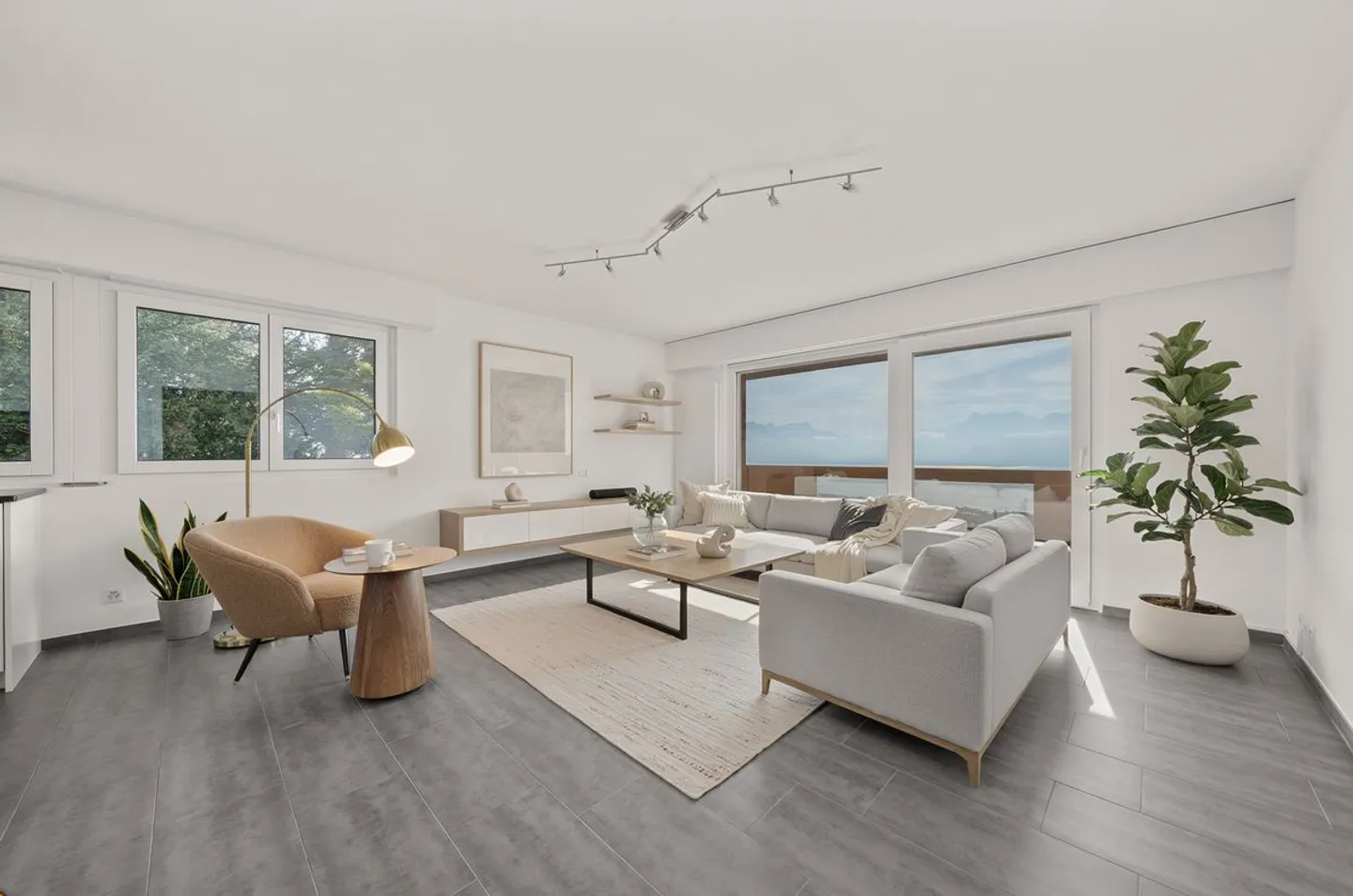 Appartement à Chardonne avec vue sur le lac - Photo 2 sur 9