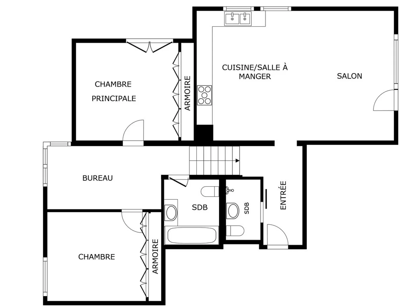 Appartement à Chardonne avec vue sur le lac - Photo 9 sur 9