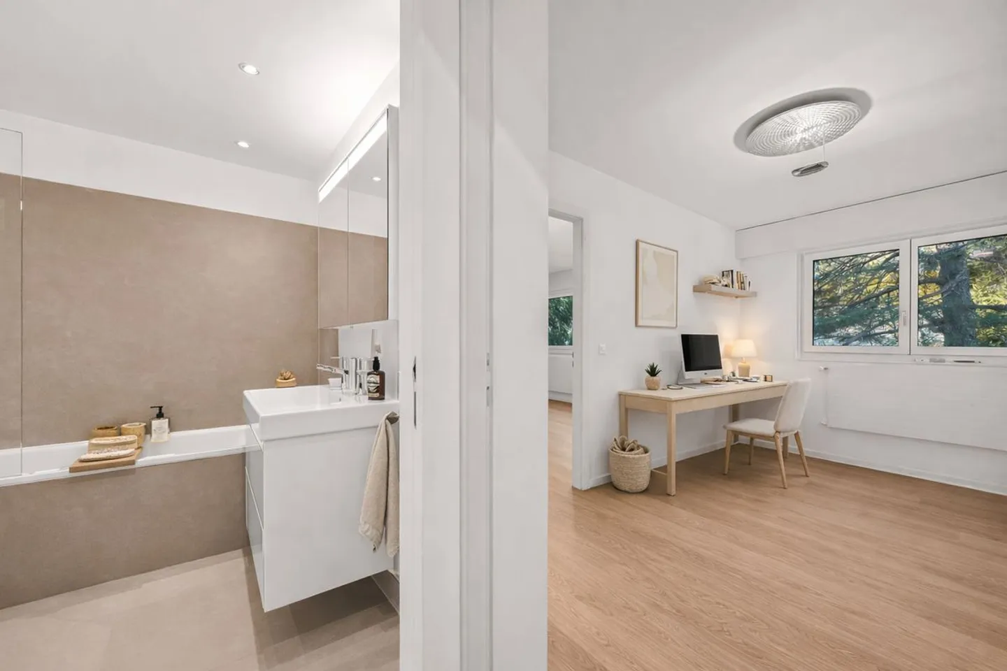 Appartement à Chardonne avec vue sur le lac - Photo 5 sur 9