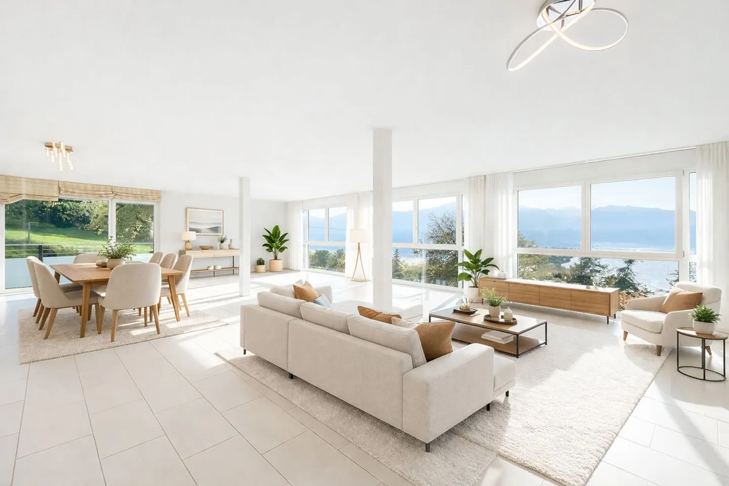 4,5 locali - 165 m2 con vista straordinaria - Foto 1 di 10