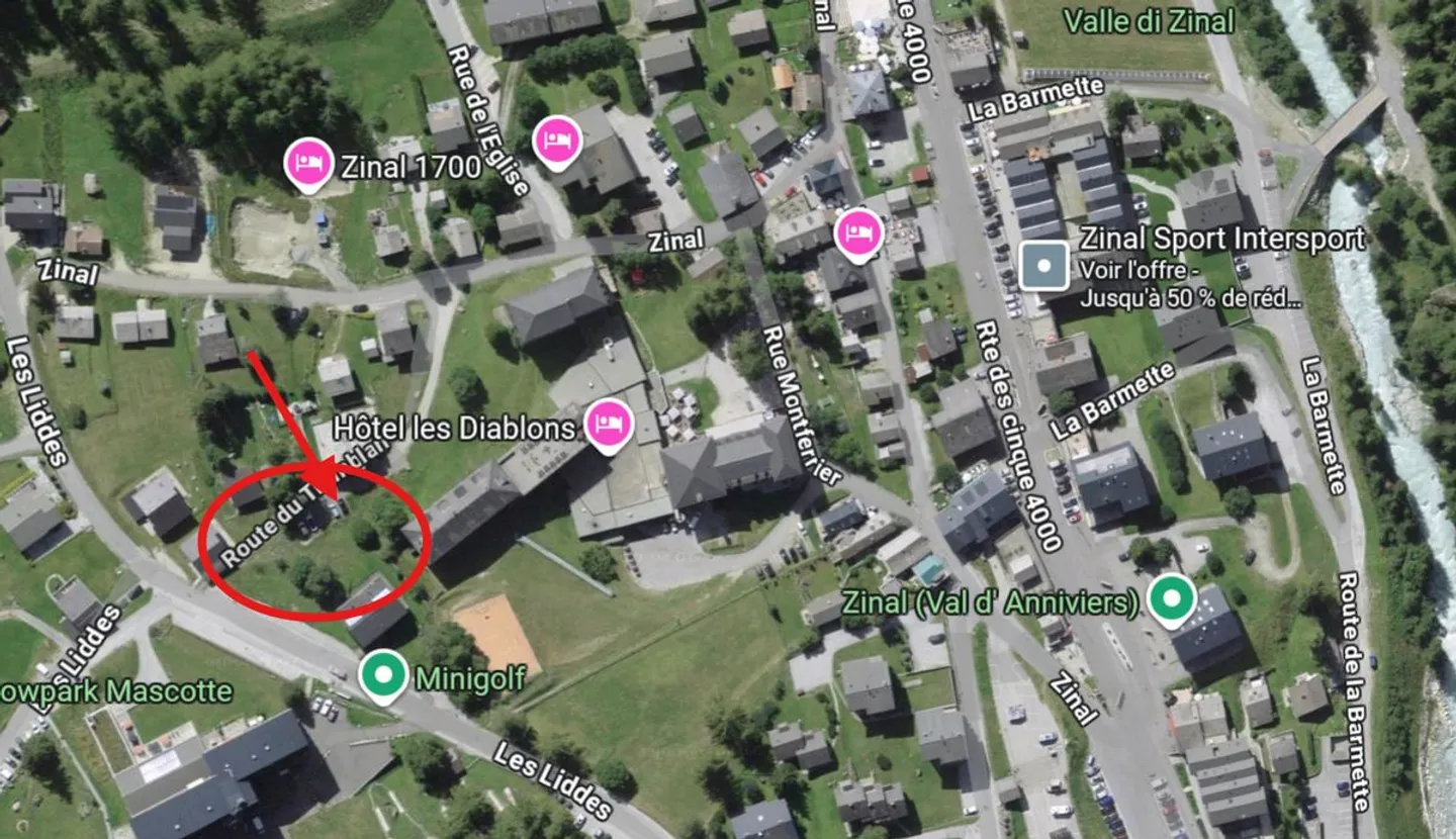 Parcelle rare à Zinal - Photo 1 sur 2