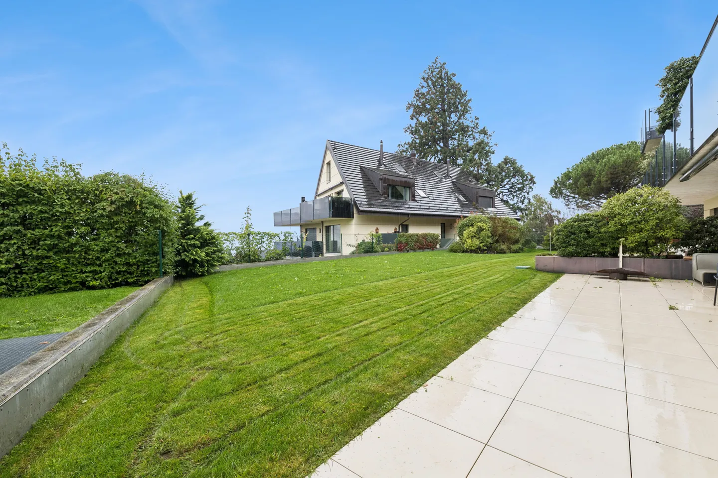 Modernes Gartenapartment mit Seesicht - Foto 4 von 13