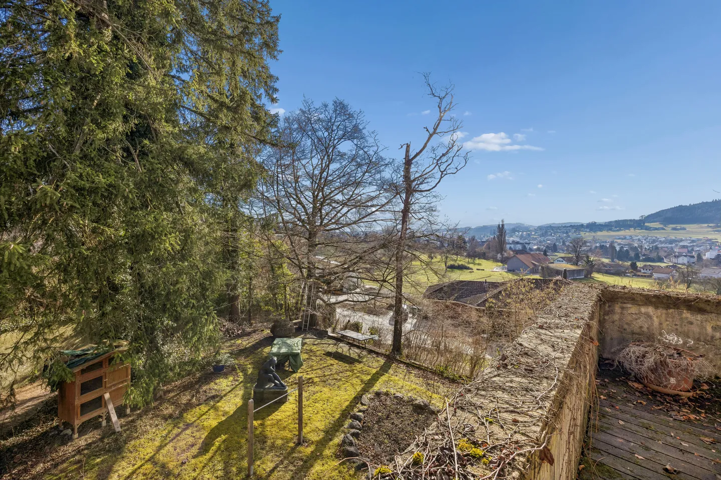 Villa Art Nouveau à Reinach avec jardin de parc exceptionnel - Photo 10 sur 13