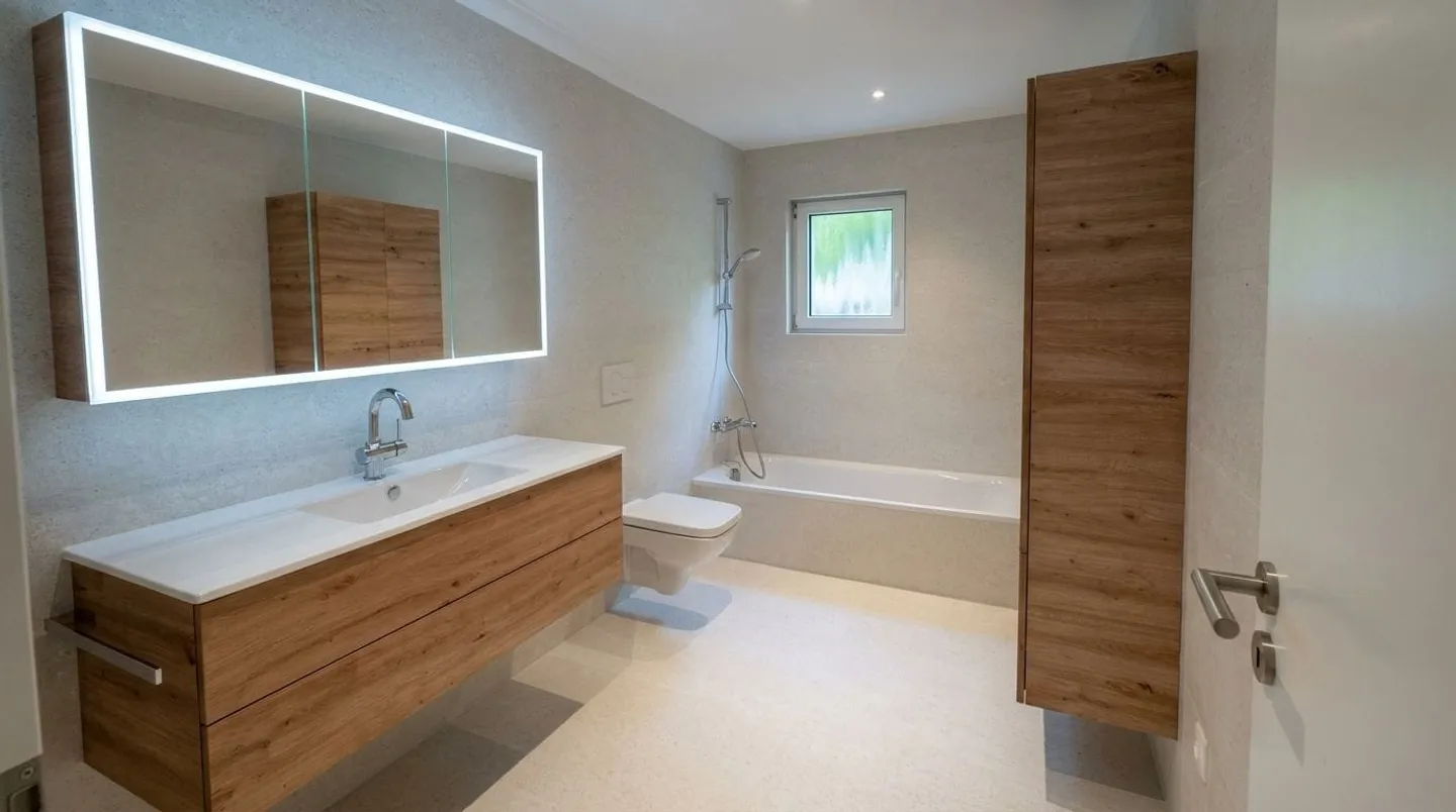 Appartement exclusif de 4,5 pièces dans un emplacement ensoleillé sur les pentes de Grellingen - Photo 9 sur 13