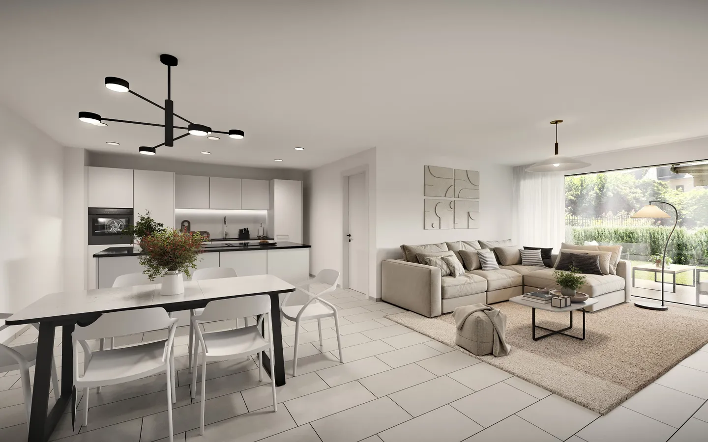 Modernes Apartment mit Balkon - Foto 7 von 10