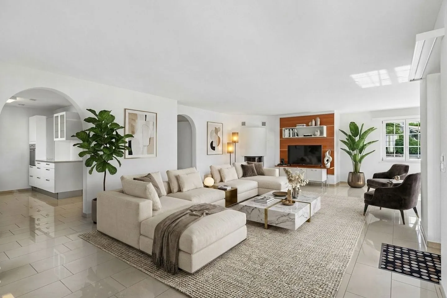 Villa de campagne exclusive avec tour - Photo 4 sur 10