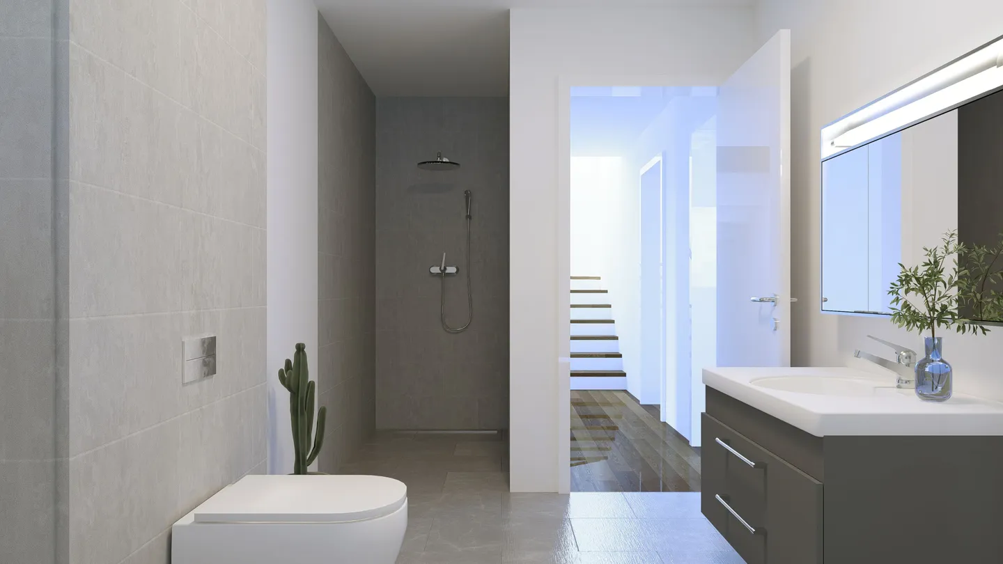 Neubau an sonniger Lage – modernes 5.5-Zimmer-Einfamilienhaus mit viel Licht und grosszügiger Terrasse - Foto 9 di 13