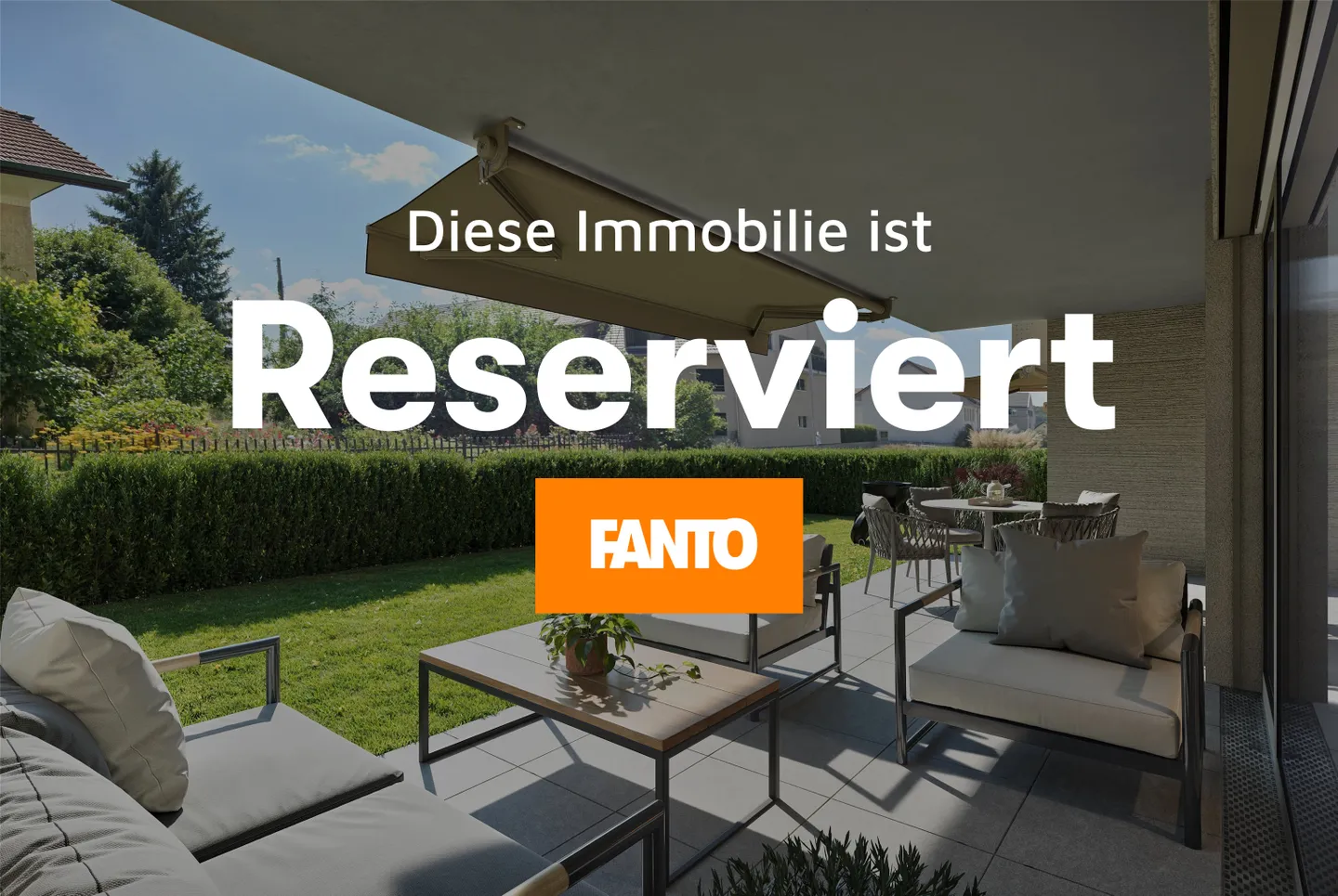 Moderne Gartenwohnung in Stüsslingen - Foto 1 von 8