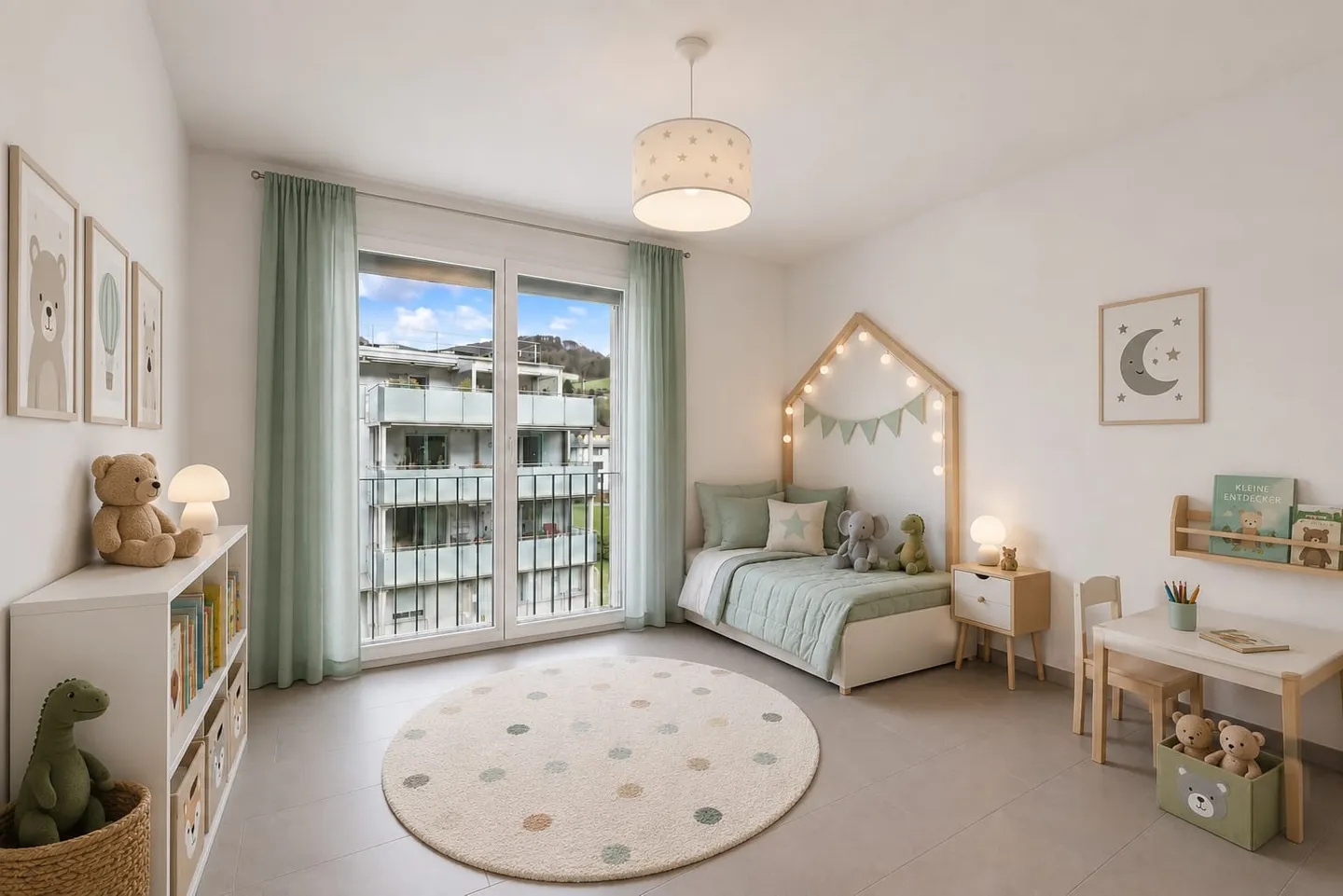 Appartement en attique de 4,5 pièces avec grande terrasse sur le toit ! - Photo 5 sur 13
