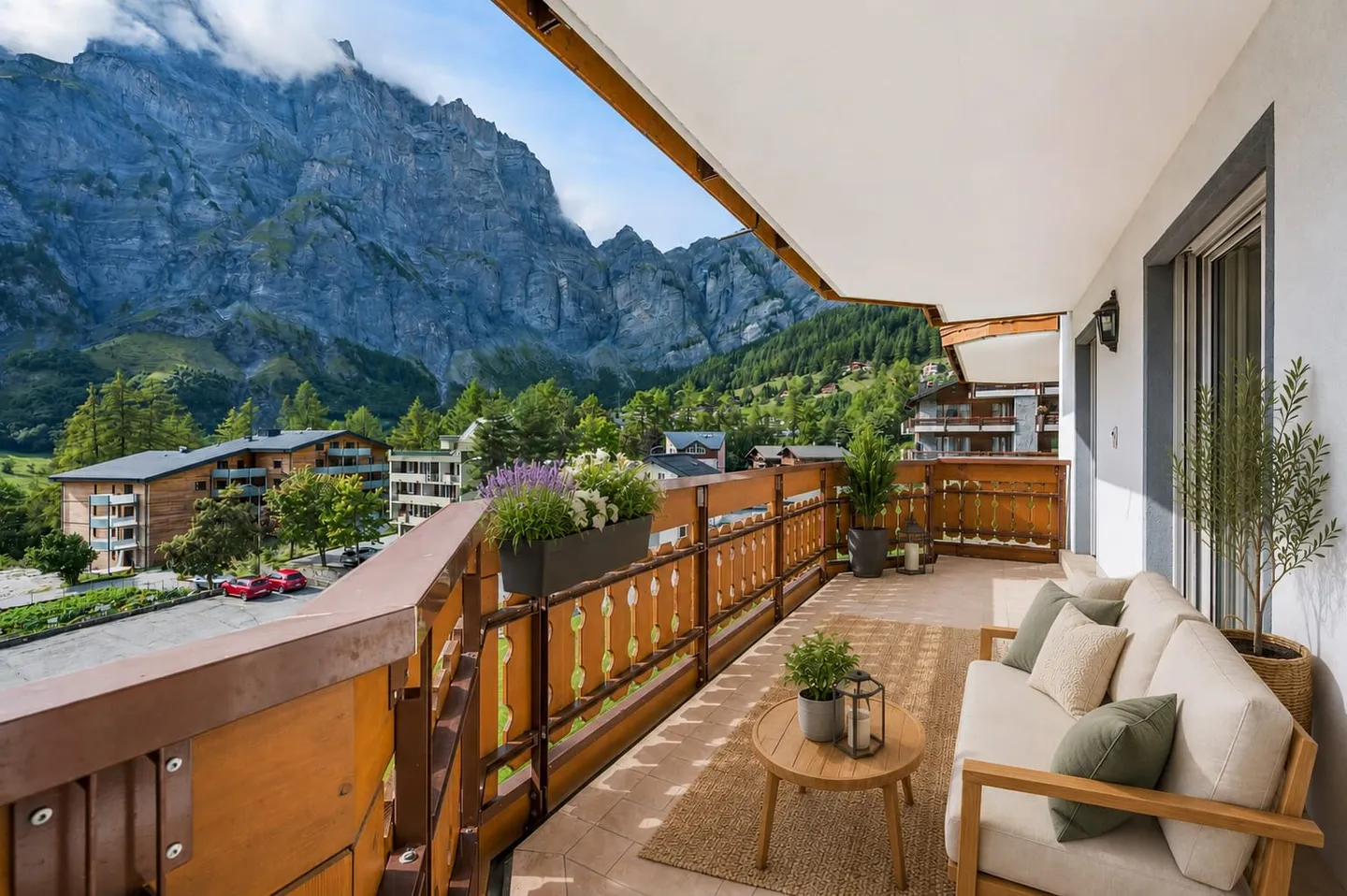 Il tuo rifugio nelle Alpi: residenza di 4,5 stanze a Leukerbad - Foto 11 di 13