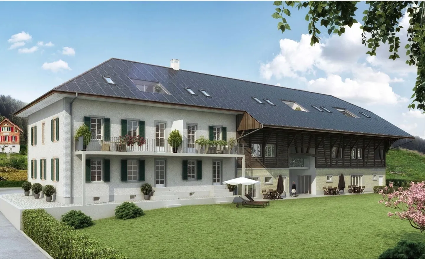 Historical jewel with modern expansion standard - 2.5-room apartment with balcony - Photo 8 of 13