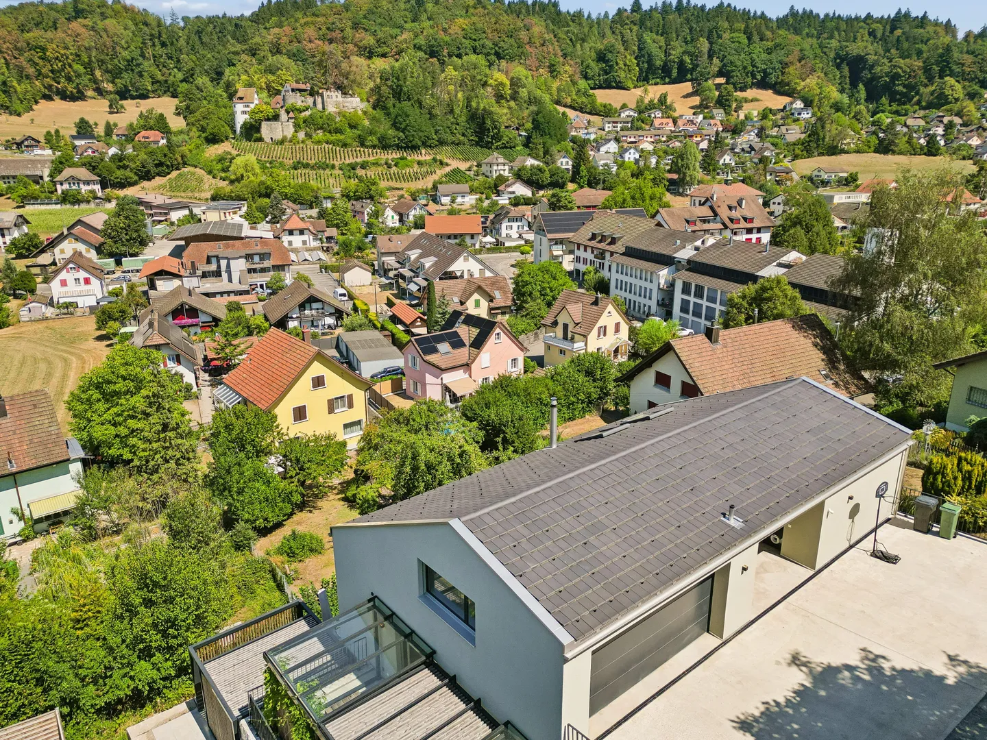 Platz für drei Generationen - mit Blick über das ganze Wynental - Foto 3 di 13
