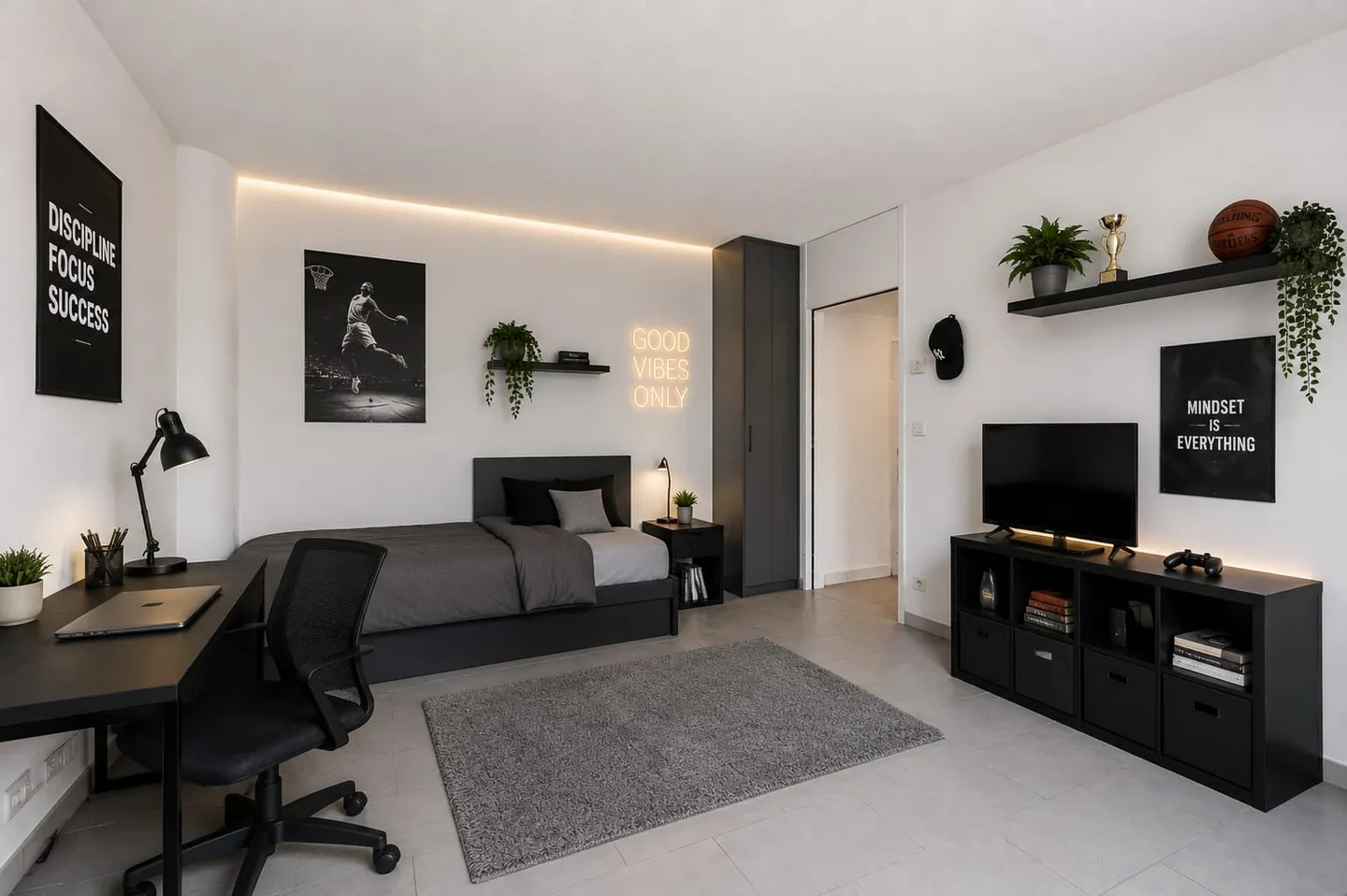 Appartement en attique de 4,5 pièces avec grande terrasse sur le toit ! - Photo 8 sur 13