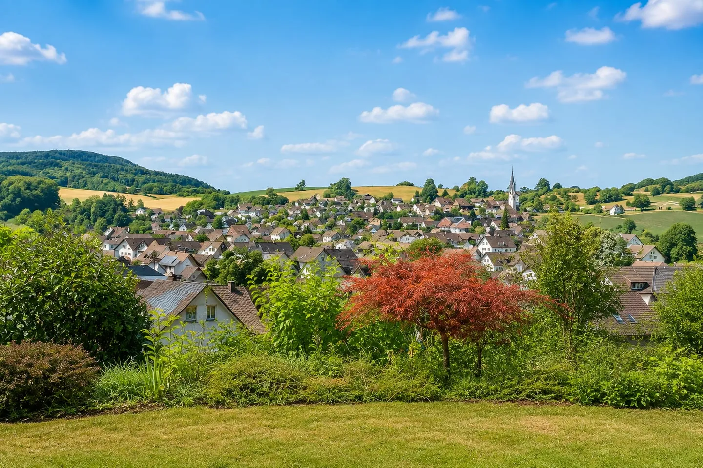 Villa de campagne exclusive avec tourelle dans un emplacement ensoleillé au sud-ouest, à seulement 30 minutes de Zurich HB - Photo 13 sur 13