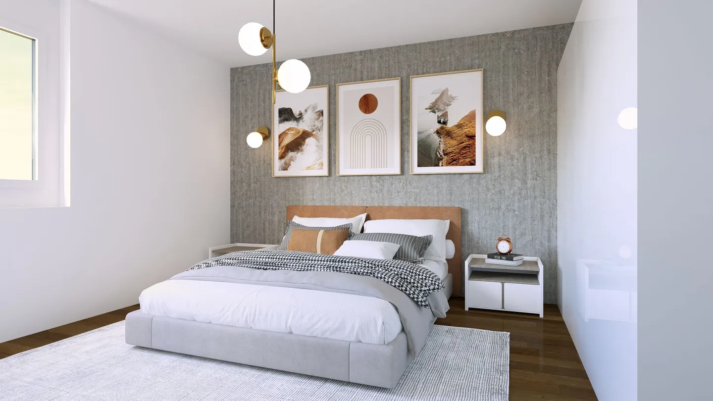 Neubau an sonniger Lage – modernes 5.5-Zimmer-Einfamilienhaus mit viel Licht und grosszügiger Terrasse - Foto 6 di 13