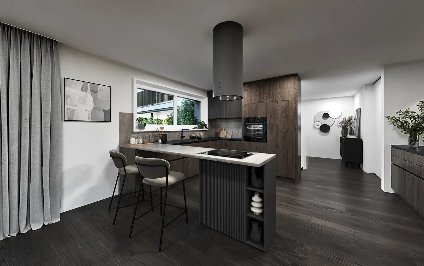 Exklusive 4.5-Zimmer Attikawohnung in Udligenswil mit Alpensicht - Foto 9 von 13