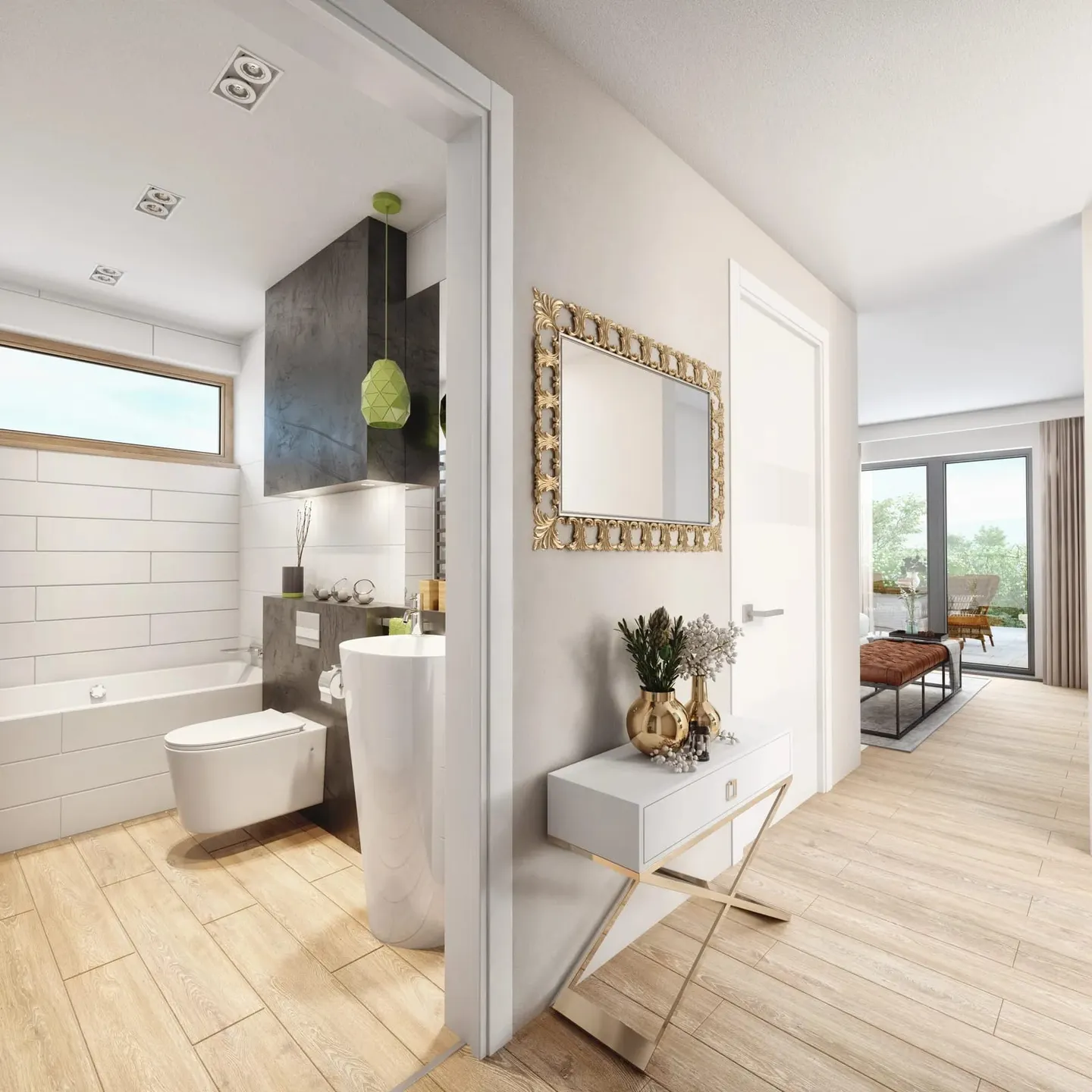 Neubau 3.5-Zimmer-Wohnung mit Terrasse - Foto 2 von 8