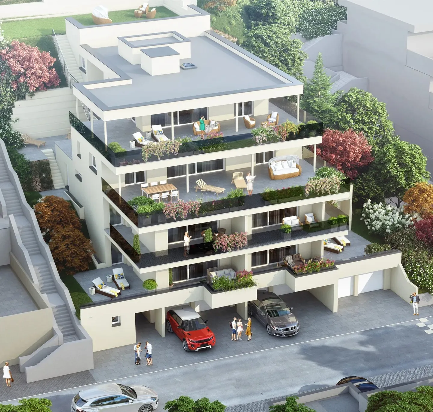 Neubau 3.5-Zimmer-Wohnung mit Terrasse - Foto 6 von 8
