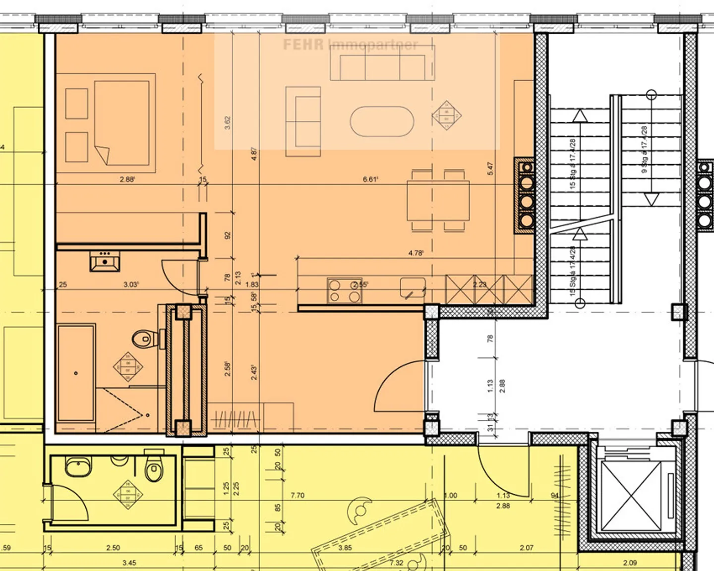 Stilvolles 72 m² Loft in Ermatingen - Foto 4 von 4