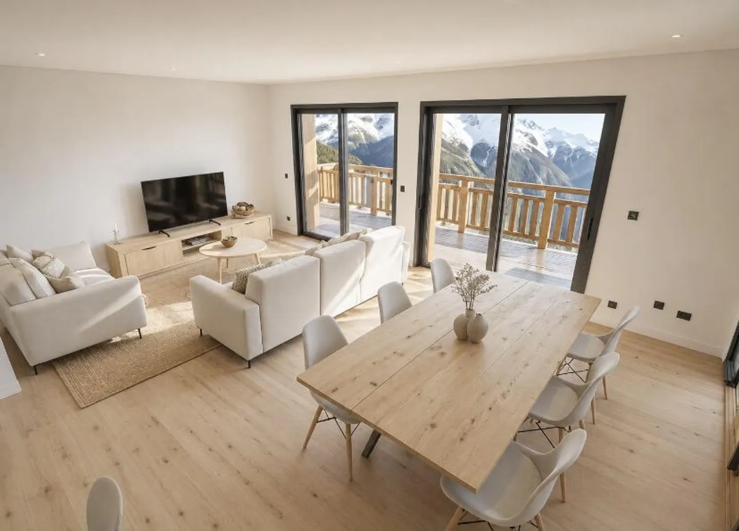 Appartement 2e étage à Crans-Montana avec place de parc couverte incluse dans le prix - Photo 2 of 7