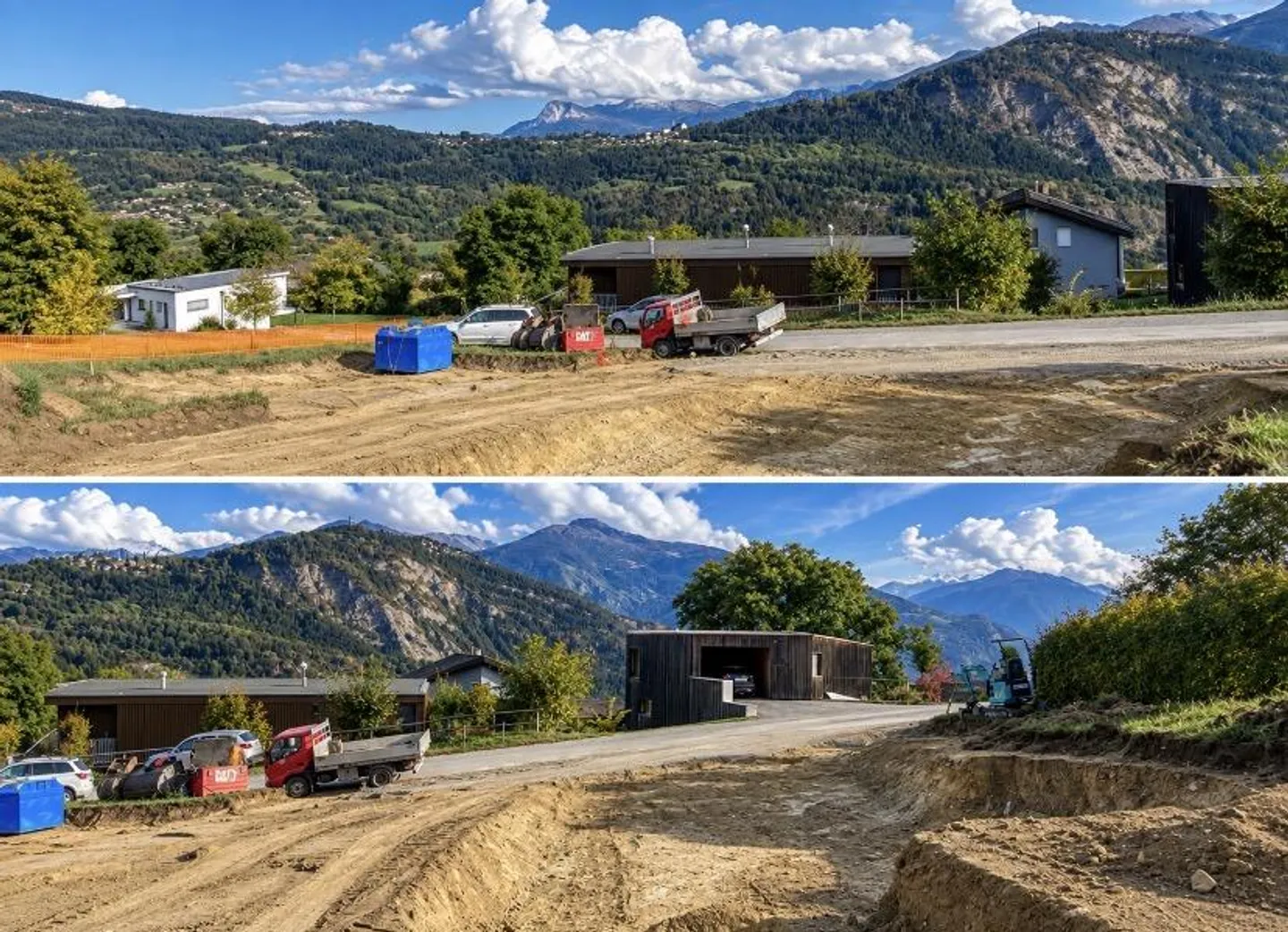 Fortunau - Ayent Neues Chalet im Bau, zwischen Sonne, Ruhe und Panorama - Foto 5 von 7