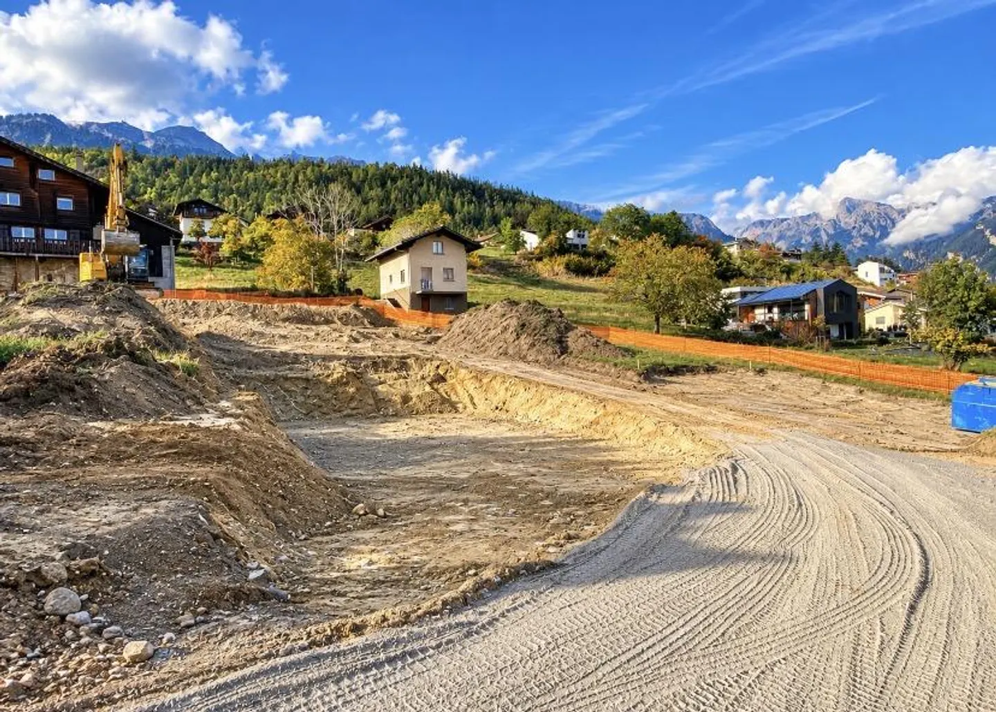 Fortunau - Ayent Neues Chalet im Bau, zwischen Sonne, Ruhe und Panorama - Foto 4 von 7