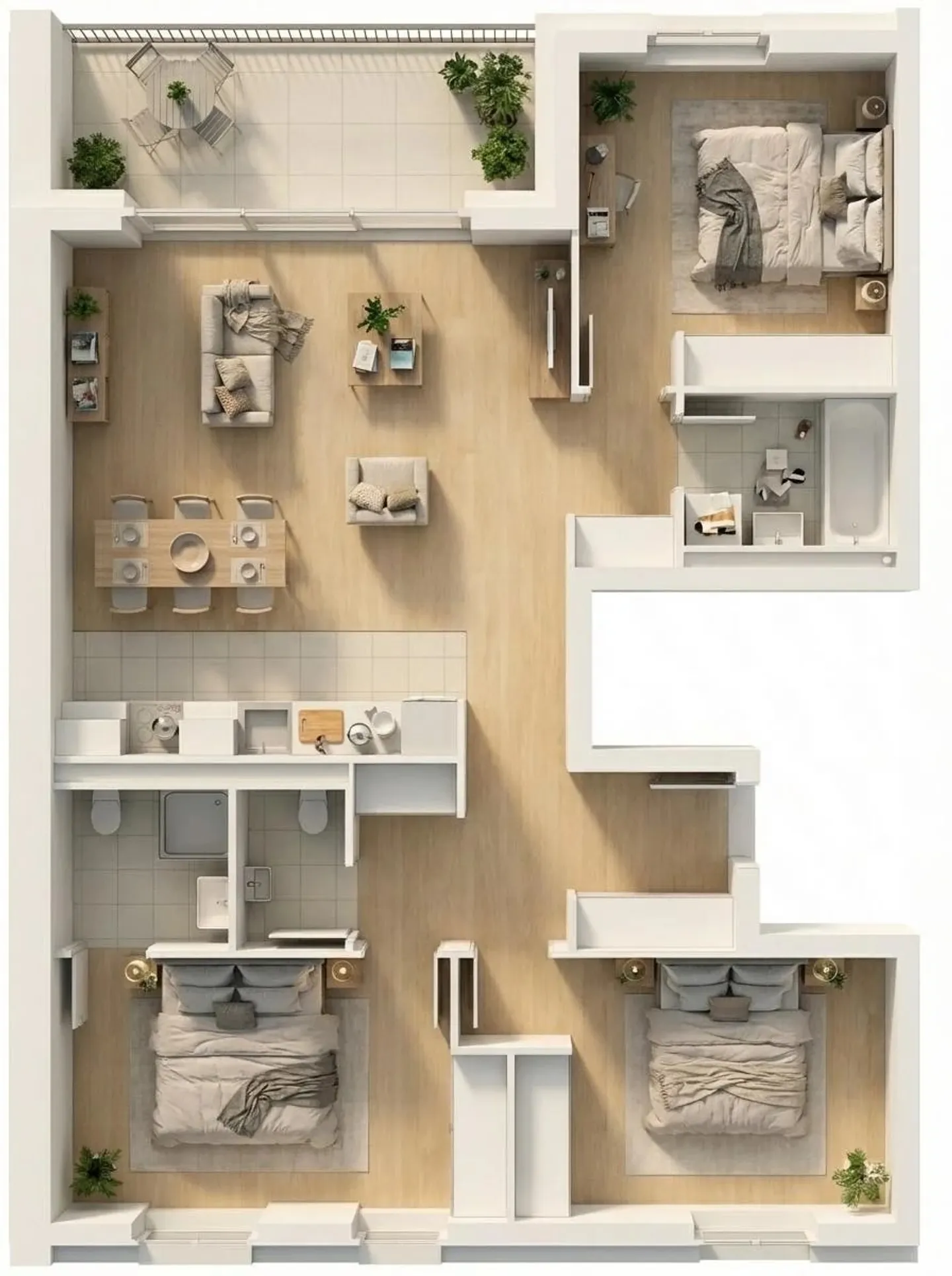 CHOULEX – LOT 3.02 – NEW 5-ROOM APARTMENT WITH BALCONY - Photo 8 of 8