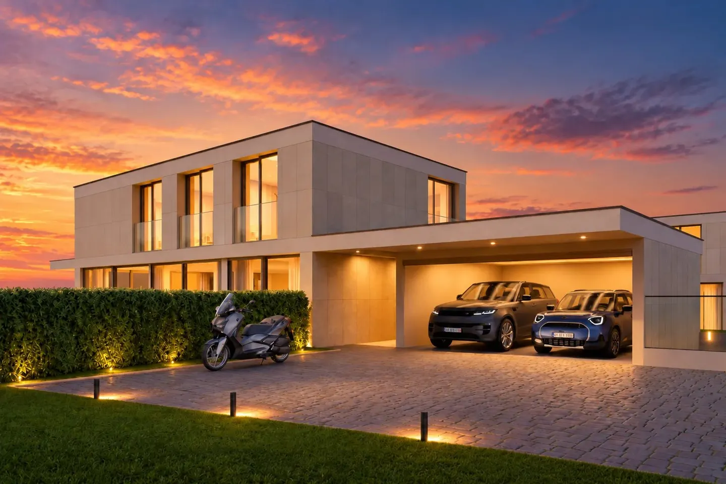 Villa contemporaine à Collonge-Bellerive - Photo 1 sur 11