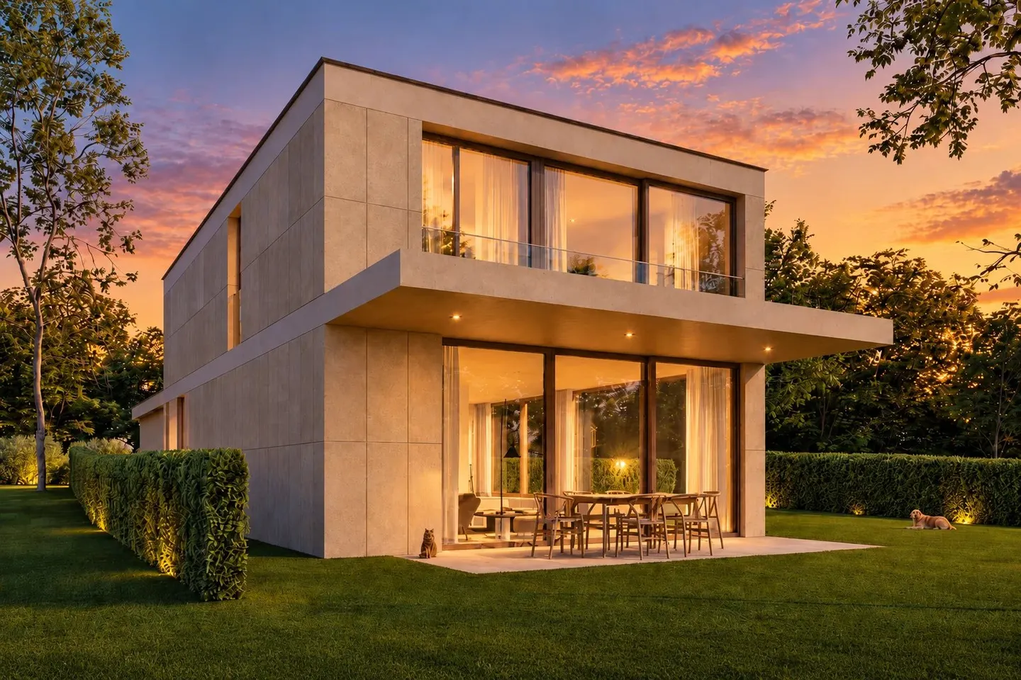 Villa contemporaine à Collonge-Bellerive - Photo 3 sur 11