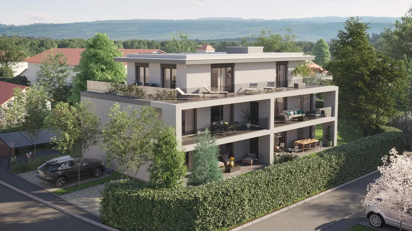ZU VERKAUFEN 4-Zimmer-Wohnung im 1. Stock in Veyrier Loggia von 24 m² - Frankreich - Foto 2 von 5