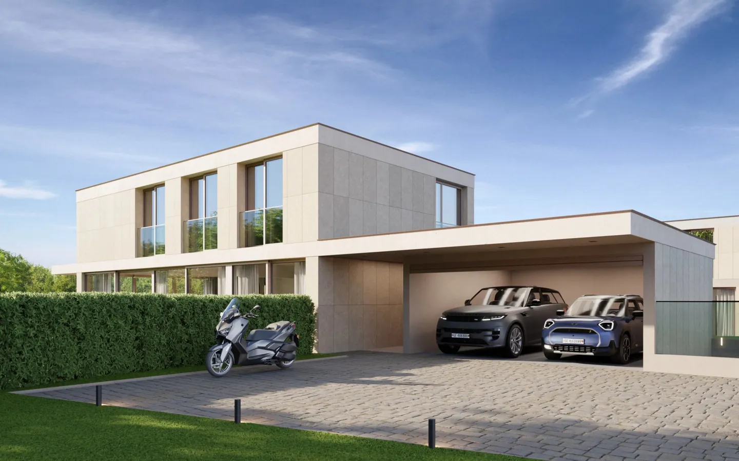 Villa contemporaine à Collonge-Bellerive - Photo 2 sur 11