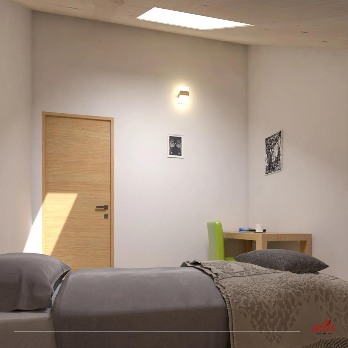 Pretty 3.5 room duplex apartment in Chalais - Photo 7 of 12