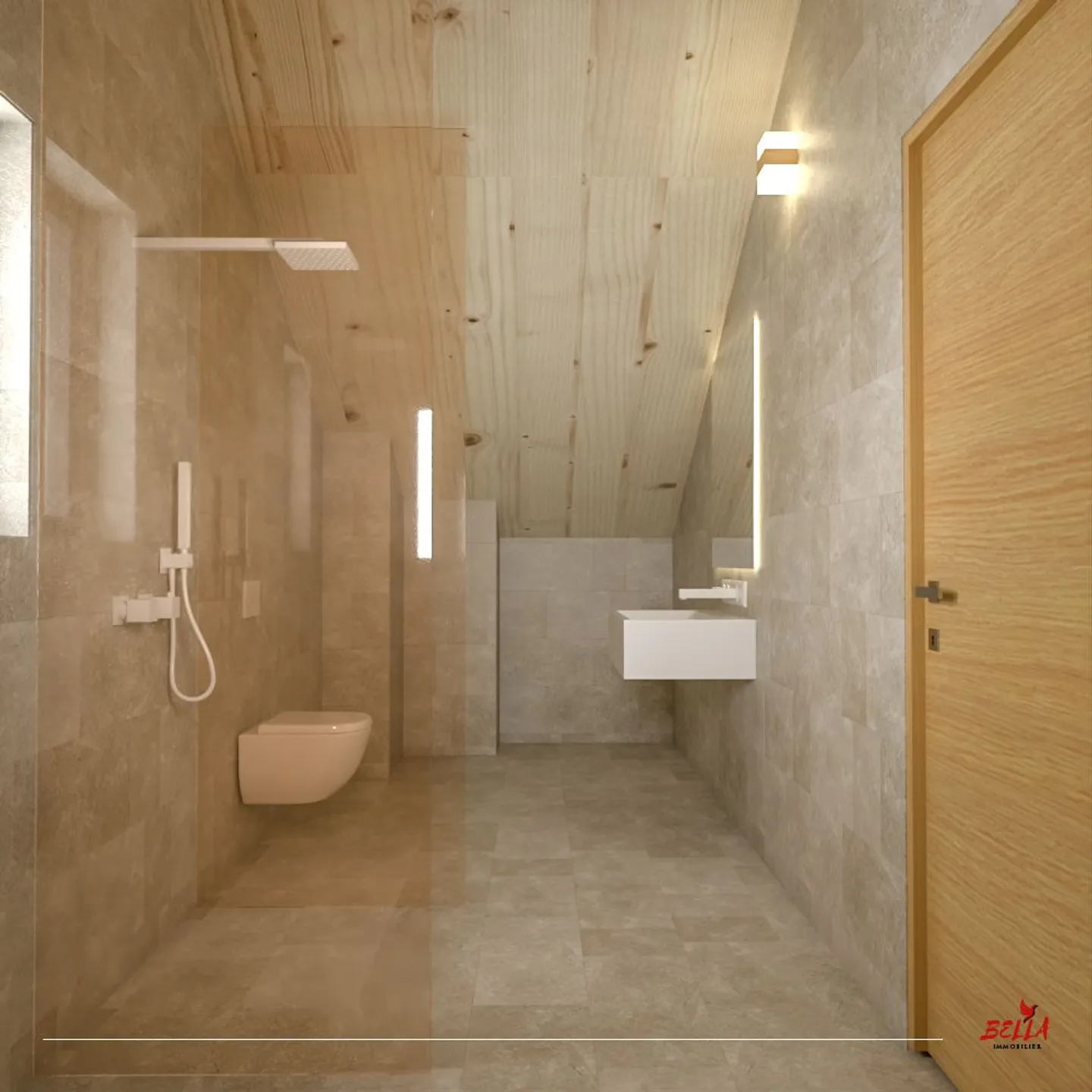 Pretty 3.5 room duplex apartment in Chalais - Photo 5 of 12