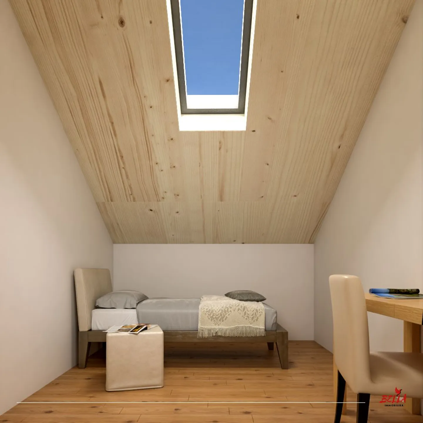 Pretty 3.5 room duplex apartment in Chalais - Photo 11 of 12