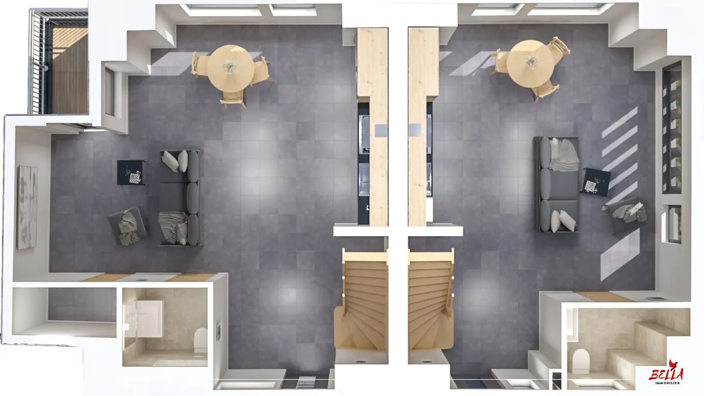 Pretty 3.5 room duplex apartment in Chalais - Photo 9 of 12