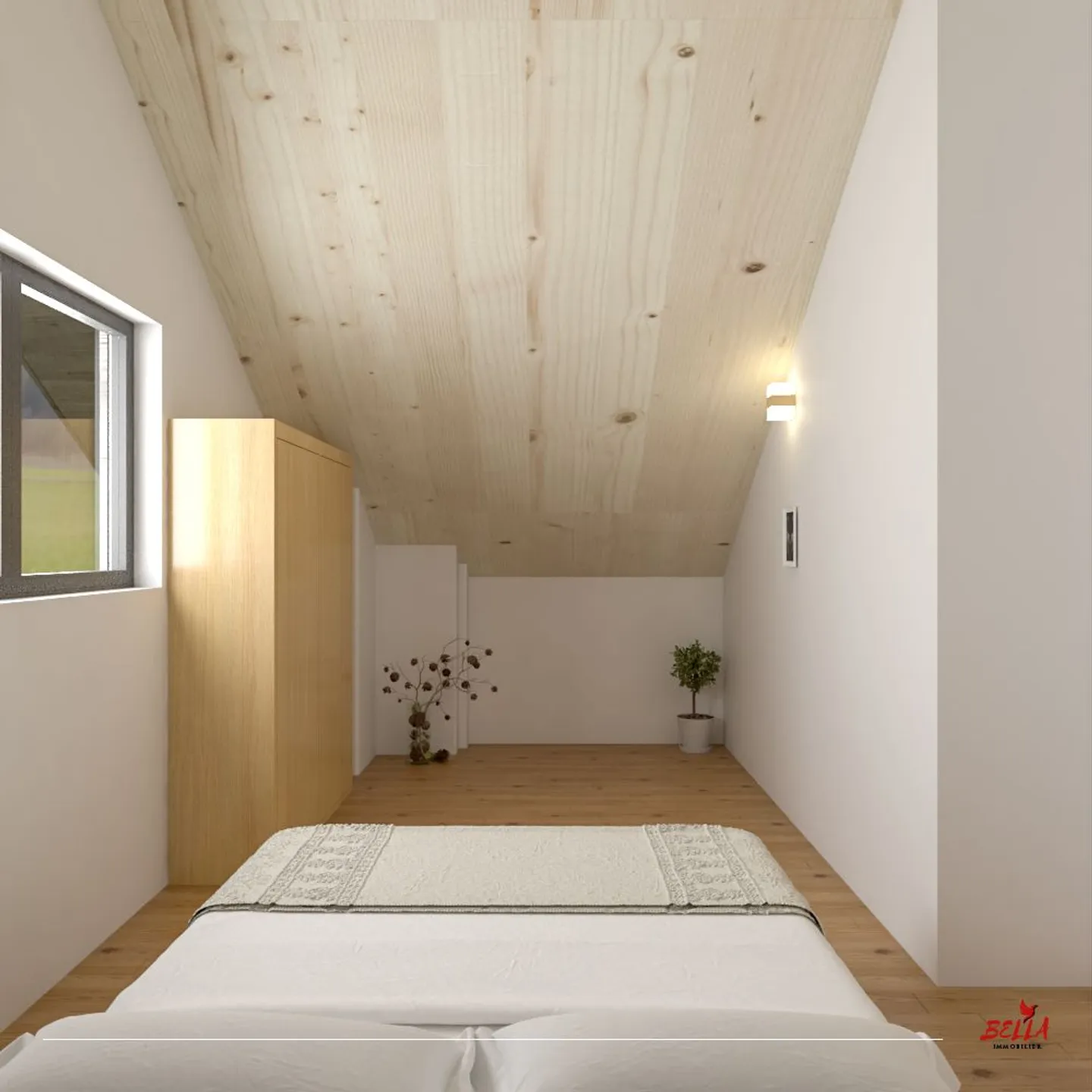 Pretty 3.5 room duplex apartment in Chalais - Photo 6 of 12