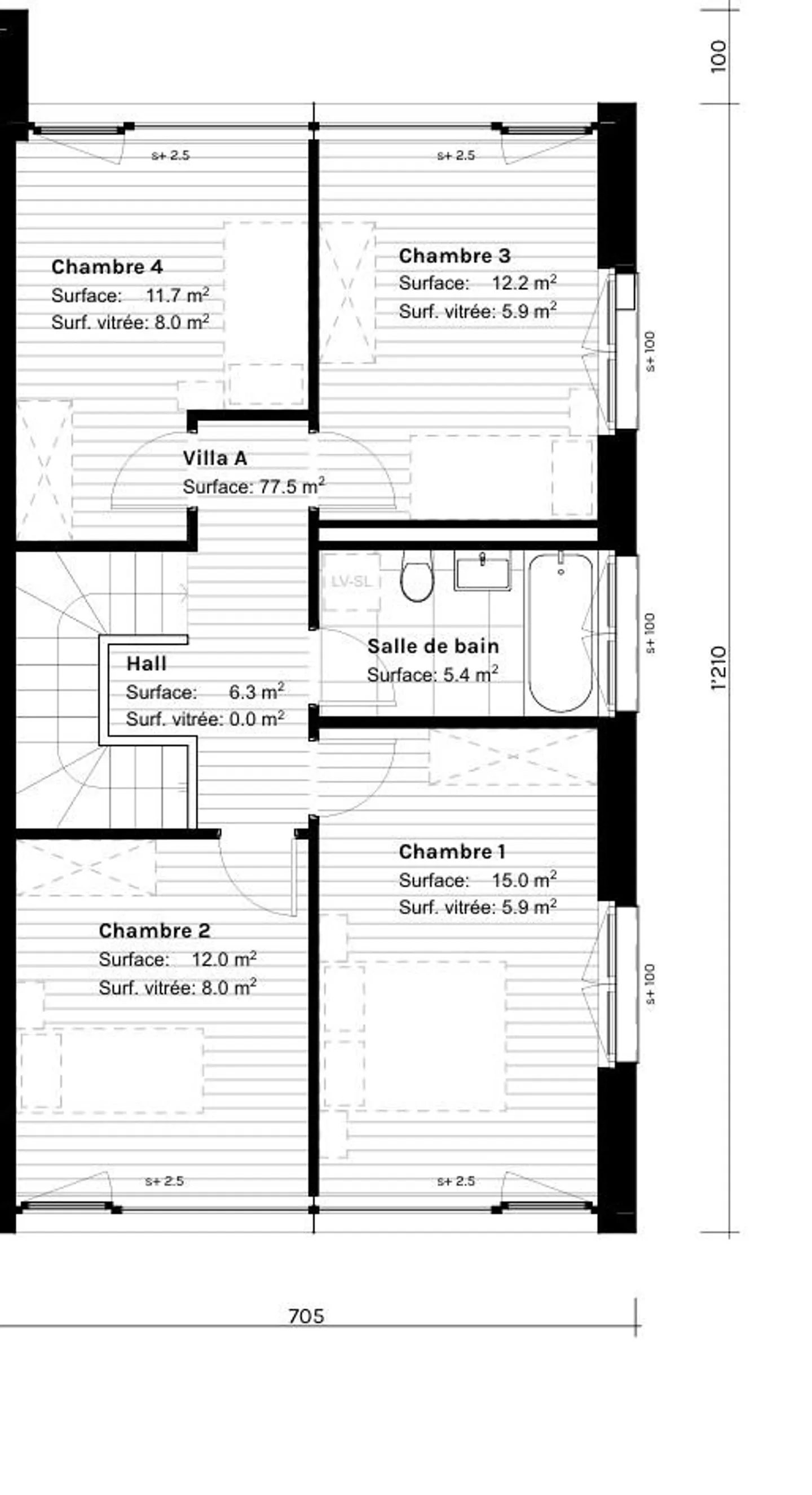 Villa contemporaine à Conthey - Photo 5 sur 6