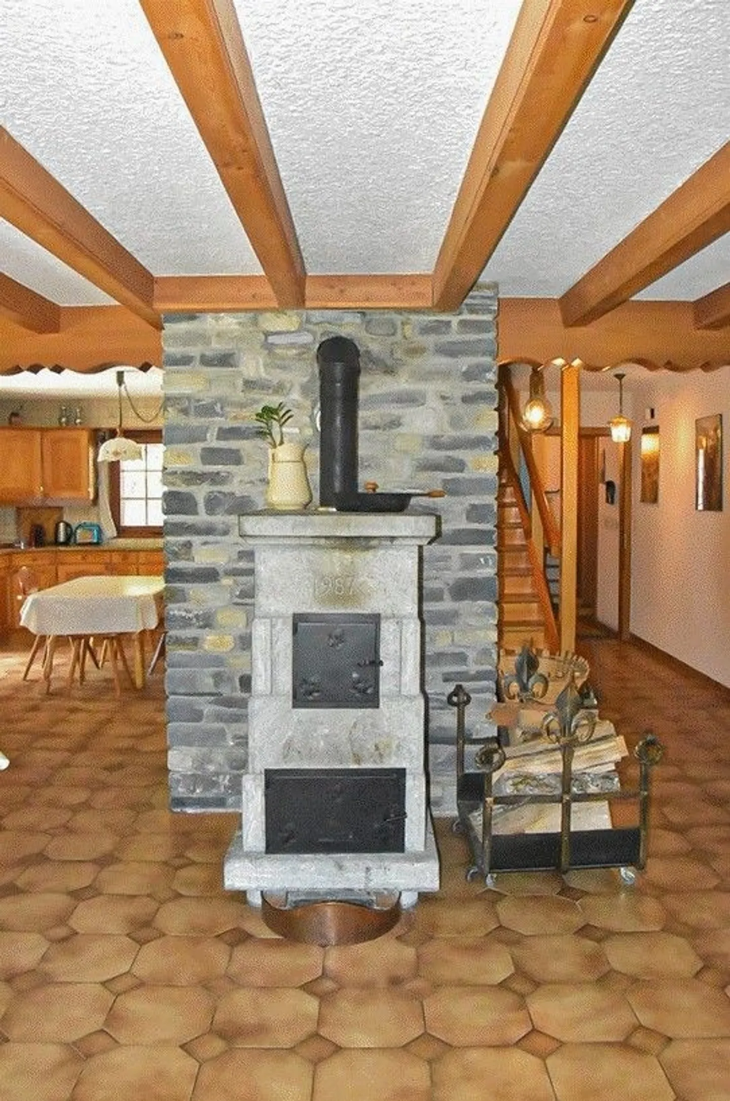 Wunderschönes Chalet mit Terrasse von 9,5 Zimmern in La Tzoumaz - Foto 6 von 10