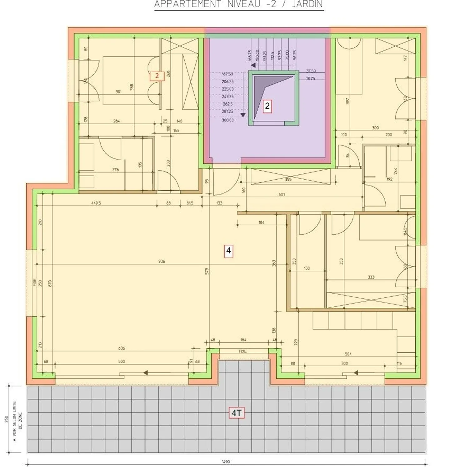 Piano terra 4.5 stanze 186 m2 - Foto 5 di 5