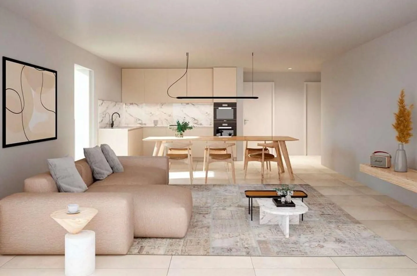 Rez-de-chaussée 3,5 pces avec grande terrasse - Foto 2 von 3