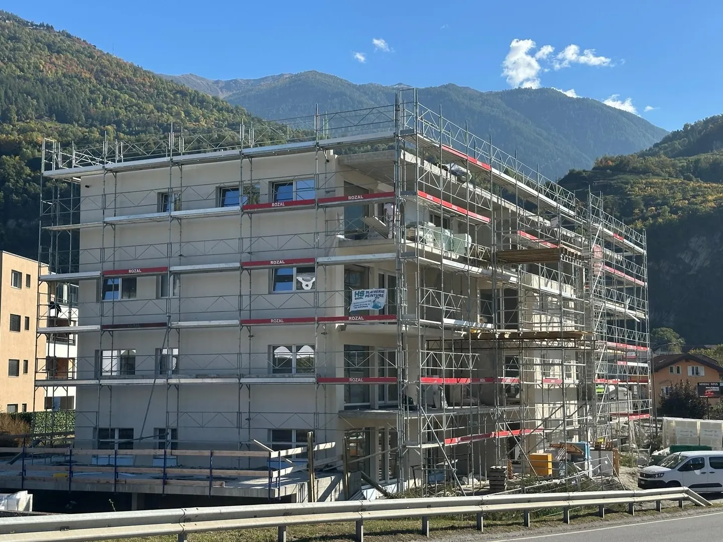 Penthouse mit 4,5 Zimmern im Herzen von Aproz (Sion) - Foto 1 von 8